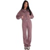 Foto van Unique The Label Dames Broek Bruin 2510-08/MUSH Molly Pants