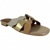 Foto van Kurt Geiger Dames Sandaal Goud 5595266129/66 Sun Wave