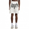 Foto van Palm Angels Heren Korte Broek Wit PMCI02CS26FLE001/0310 Big Waist Logo