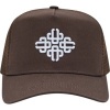 Foto van The Couture Club Heren Cap Bruin TCCM3393 Emblem