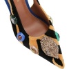 Foto van Kurt Geiger Dames Pump Goud 6139999789 Loulou Eagle Sling