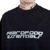 Foto van Fear Of God T-shirt Zwart 90s Tee Vintage Black