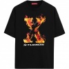 Foto van Xplct Heren T-shirt Zwart XPL-2508-09/10 Flame tee