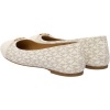 Foto van Michael Kors Dames Ballerina Bruin 40F5MAFP1L/150 Mandy Flat