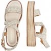 Foto van Michael Kors Dames Espadrille Bruin 40S5LYFS1B/150 Lynn Espadrille Sandal