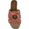 Foto van Kurt Geiger Dames Slipper Roze 5600557999/57 Chelsea Woven