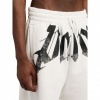 Foto van Palm Angels Heren Korte Broek Wit PMCI02CS26FLE001/0310 Big Waist Logo