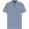 Foto van Boss Heren Polo Blauw 50469055/490 Paddy