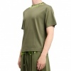 Foto van Palm Angels Heren T-shirt Groen PMAA109S26JER008/5614 Neck Logo Regular
