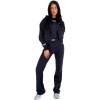 Foto van Unique The Label Dames Broek Blauw 2510-08/DDN Molly