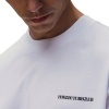 Foto van The Couture Club Heren T-shirt Wit TCCM3413 Copyright