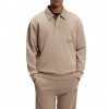 Foto van Boss Heren Polo Groen 50564114/334 Placket