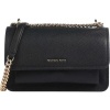 Foto van Michael Kors Dames Tas Zwart 30T4GC7L3T/001 Claire Shoulder