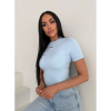 Foto van Unique The Label Dames T-shirt Blauw 2504-02/Blue Nena