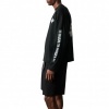 Foto van The Couture Club Heren T-shirt Zwart TCCM3190 Motion Blurred Long Sleeve