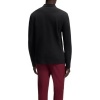 Foto van Boss Heren Polo Zwart 50536609/009 Plisy
