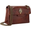 Foto van Kurt Geiger Dames Tas Bruin 5017330719 Mini Kensington