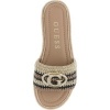 Foto van Guess Dames Slipper Bruin FLJKLI-FAB03/BLACK Kaylis