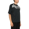 Foto van Palm Angels Heren T-Shirt Zwart PAMAA003JR0011003 Big Neck Logo