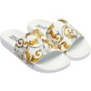 Foto van Versace Couture Heren Slipper Wit YA3SQ4/G03 Gummy Baroque