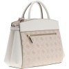 Foto van Guess Dames Tas Wit HWJP99-02060/OFL Melinda Logo Tri Comp Satchel