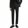 Foto van Boss Heren Broek Zwart 50469174/001 H-Genius-B