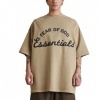 Foto van Fear Of God T-shirt Bruin 90's Faded Dune