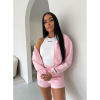 Foto van Unique The Label Dames Vest Roze 2504-07/Pink Molly