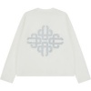 Foto van The Couture Club Heren T-shirt Wit TCCM3184 Slub Long Sleeve