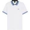 Foto van Boss Heren Polo Wit 50559369/100 Pl Member
