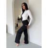 Foto van Unique The Label Dames Jeans Zwart June