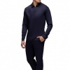 Foto van Tria d'Oro Heren Polo Blauw LSP/NAV Longsleeve