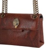 Foto van Kurt Geiger Dames Tas Bruin 5017330719 Mini Kensington