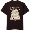 Foto van Lacoste Heren T-Shirt Bruin TH0537/3LA 1HT1