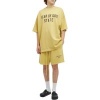 Foto van Fear Of God Korte Broek Geel Jersey Amber