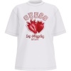 Foto van Guess Dames T-shirt Wit V6GI14-K2981/G011 Rin Ss Cn T-Shirt