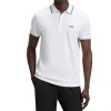 Foto van Boss Heren Polo Wit 50469055/100 PADDY