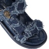 Foto van Kurt Geiger Dames Sandaal Blauw 4461686669/225 Orson Denim