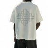 Foto van The Couture Club Heren T-shirt Wit TCCM2989 Emblem Slub
