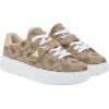 Foto van Guess Dames Sneaker Bruin FLTDR2FAL12/MILK Drift