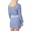 Foto van Guess Dames Vest Blauw V6YQ01-K4781/FBI5 4G Allover Jacquard