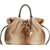 Foto van Guess Dames Tas Bruin HWFG96-74070/EPM Mavis Satchel