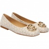 Foto van Michael Kors Dames Ballerina Bruin 40F5MLFP1B/150 Milan Flex