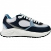 Foto van Cleens Heren Sneaker Wit One Sixty Runner Powder Blue