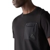 Foto van Moose Knuckles Heren T-shirt Zwart M15MT733/292 Dalon Tee
