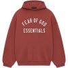 Foto van Fear Of God Heren Trui Rood FW25/CRI Fleece Hoodie