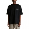 Foto van Fear Of God T-shirt Zwart BLK/WHT Tee