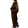 Foto van Equalite Heren Broek Bruin EQ.25.8.7.4/140 Fluffy Knit Pants