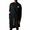 Foto van The Couture Club Heren T-shirt Zwart TCCM3190 Motion Blurred Long Sleeve