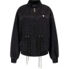 Foto van Guess Dames Jas Zwart V5YL11-WHFU0/Blk 4G Aop Full Zip Jacket